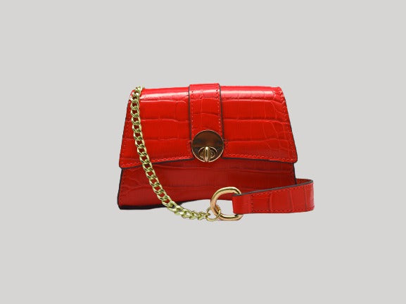 Berry scarlet Mini Cross Body Sling Bag