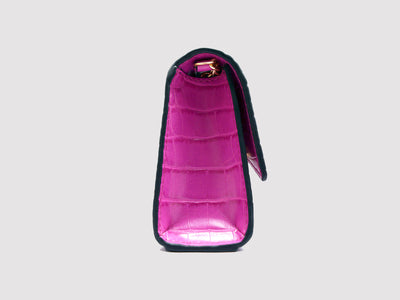 Fuschia Mini Cross Body Sling Bag