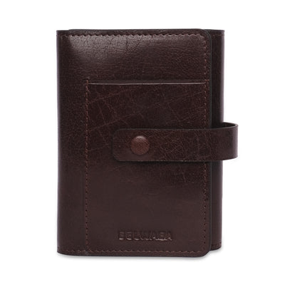 Genuine Leather Tri-fold Men's Wallet