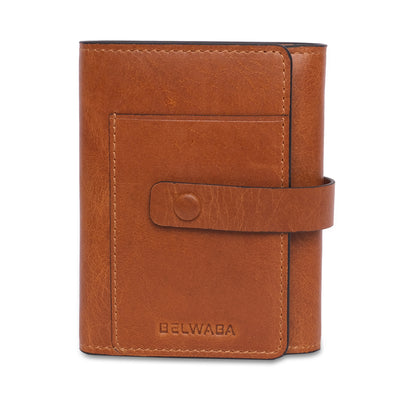 Genuine Leather Tri-fold Men's Wallet