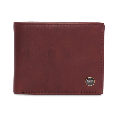 Genuine Leather  Bi-fold Men's Wallet