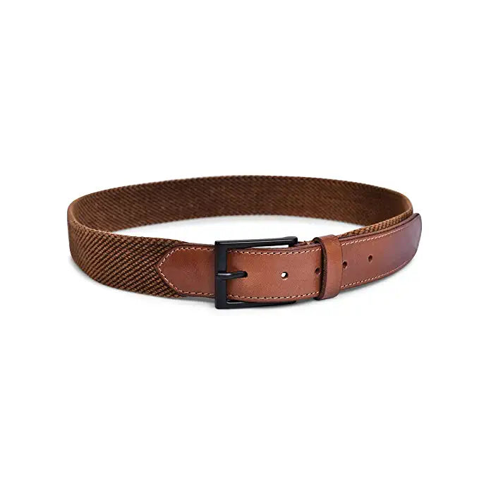 Belwaba Men Casual Brown Webbing Belt