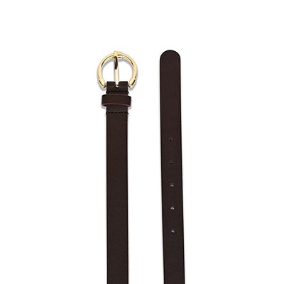 Belwaba | Vegan Leather Brown women's Belt