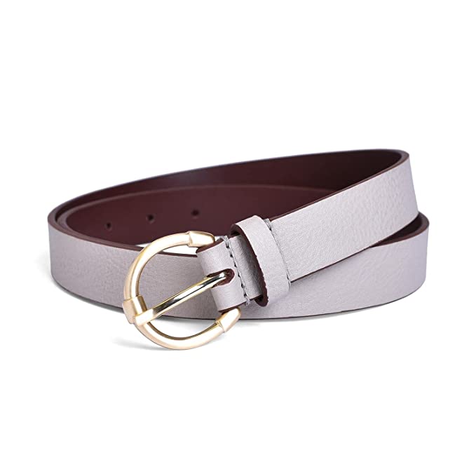 Belwaba | Vegan Leather Ivory women's Belt