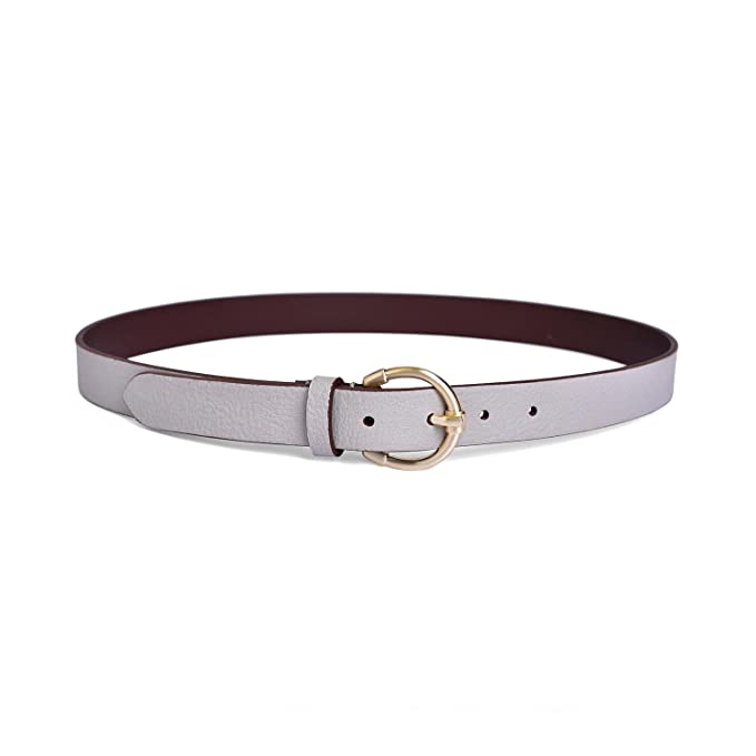 Belwaba | Vegan Leather Ivory women's Belt