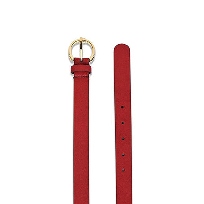 Belwaba | Vegan Leather Red women's Belt