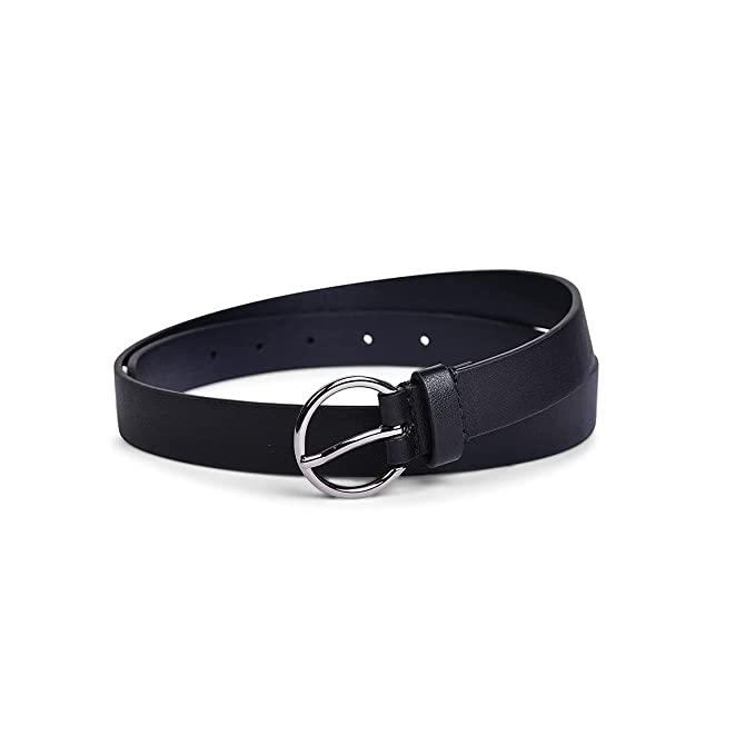 Belwaba | Vegan Leather Black women's Belt