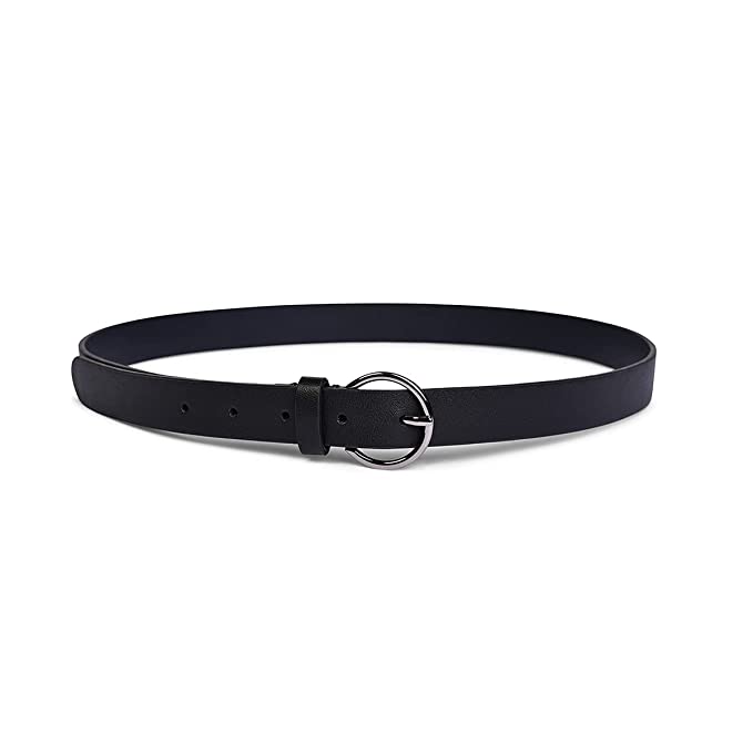 Belwaba | Vegan Leather Black women's Belt