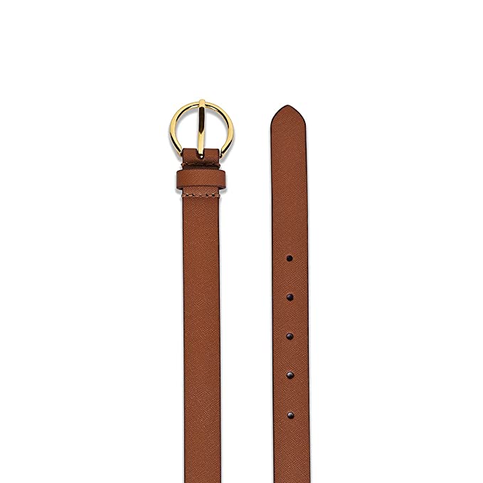 Belwaba | Vegan Leather Tan Saffiano women's Belt