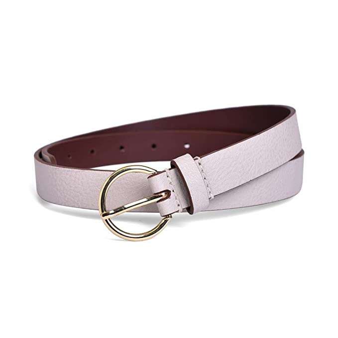 Belwaba | Vegan Leather Ivory women's Belt