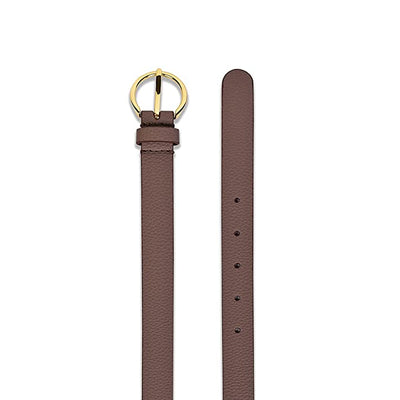 Belwaba Women Casual Brown Artificial Leather Belt