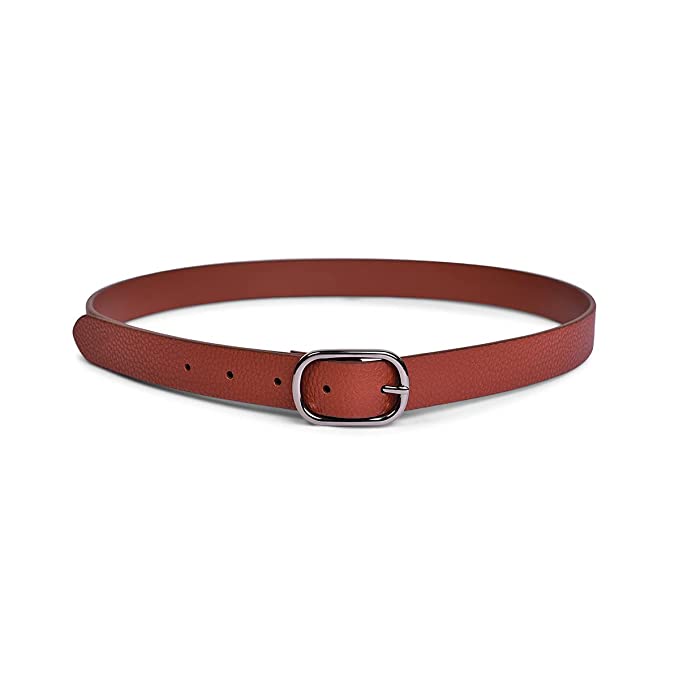 Belwaba Women Casual Tan Artificial Leather Belt