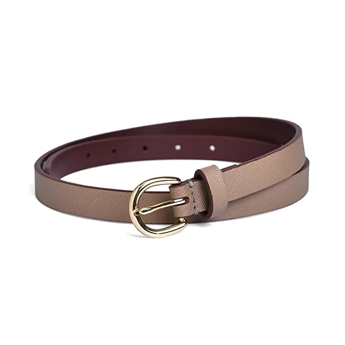 Belwaba Women Casual Brown Artificial Leather Belt