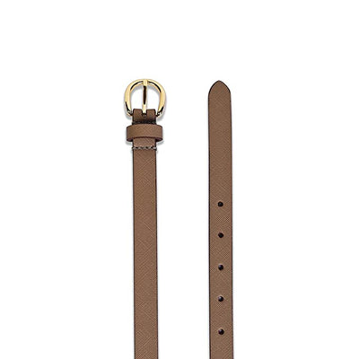 Belwaba Women Casual Brown Artificial Leather Belt