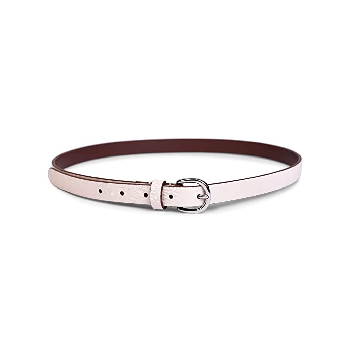 Belwaba Women Casual White Artificial Leather Belt