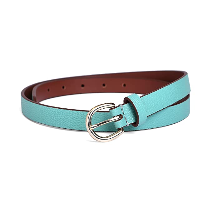 Belwaba Women Casual Green Artificial Leather Belt