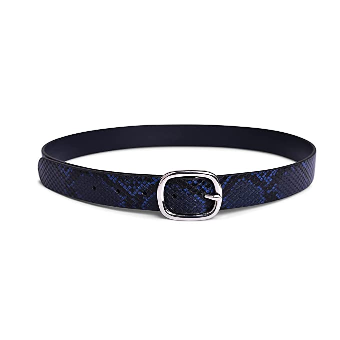 Belwaba Women Casual Blue Artificial Leather Belt