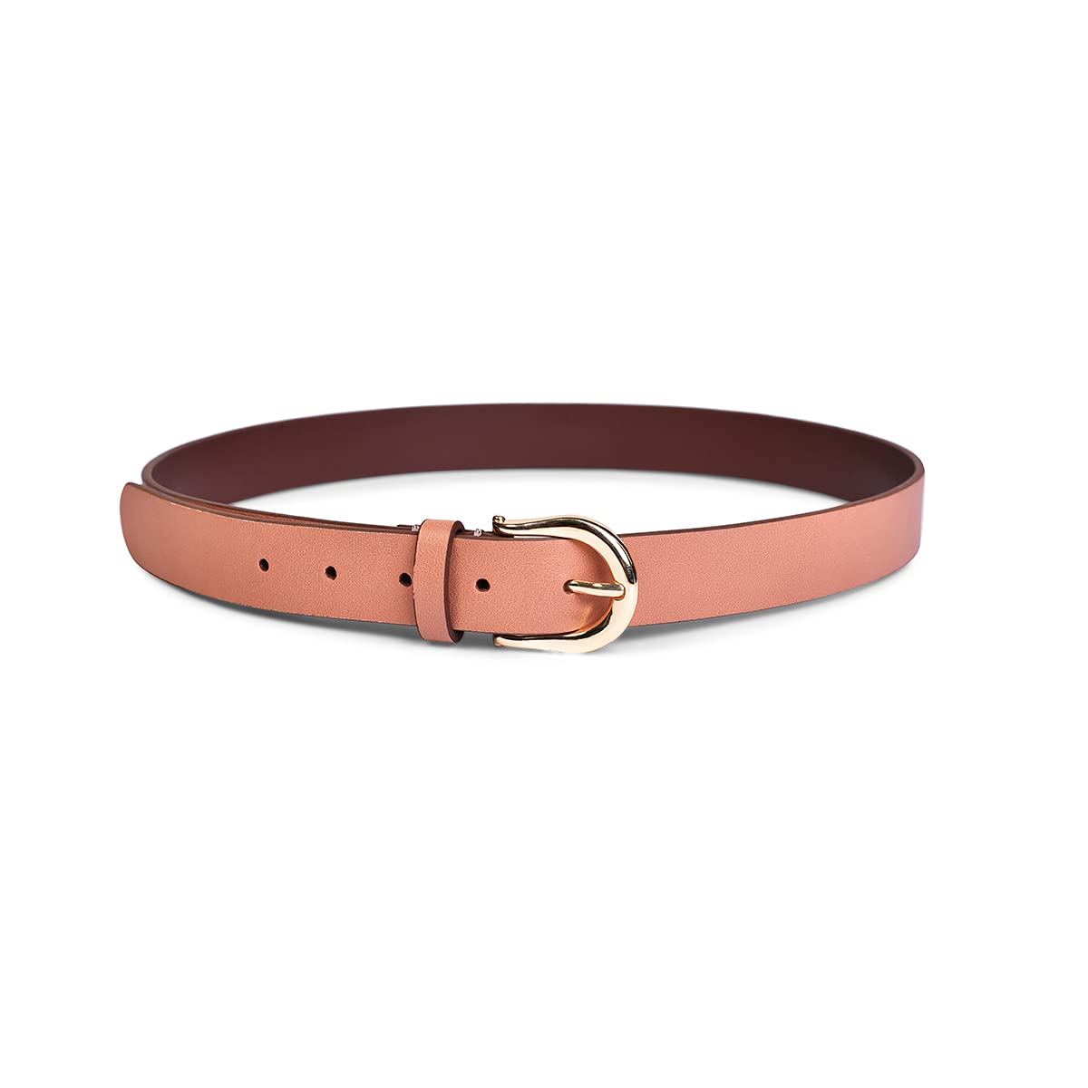 Belwaba | Vegan Leather Blush Pink women's Belt