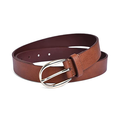 Belwaba Women Casual Brown Artificial Leather Belt