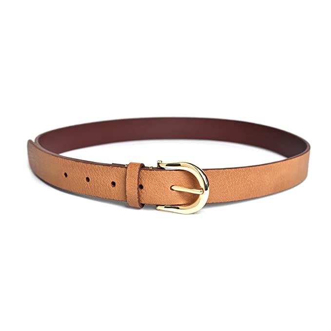 Belwaba Women Casual Tan Artificial Leather Belt