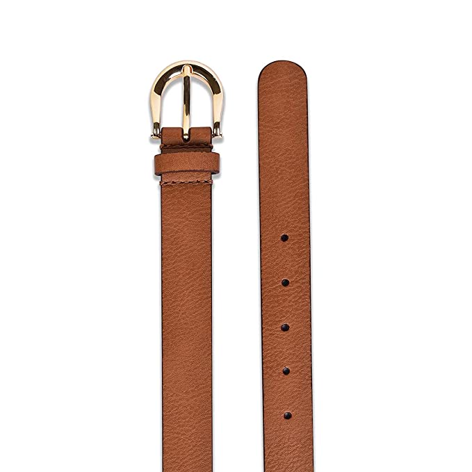 Belwaba Women Casual Tan Artificial Leather Belt