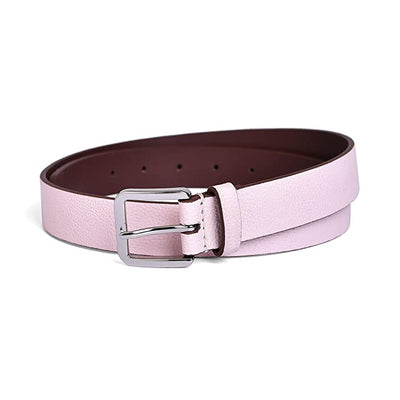 Belwaba Women Casual Pink Artificial Leather Belt