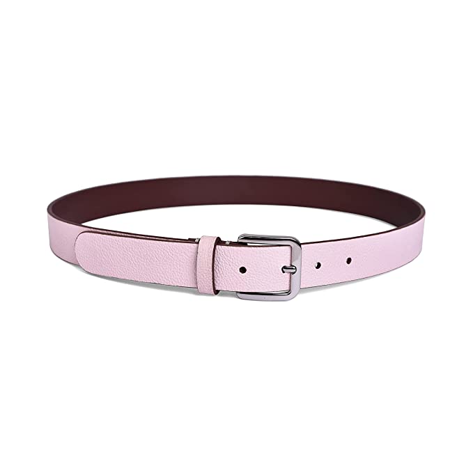 Belwaba Women Casual Pink Artificial Leather Belt