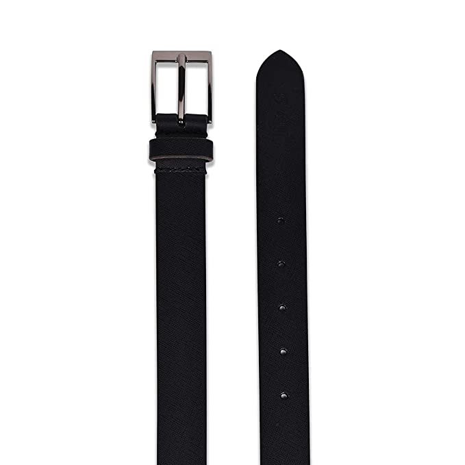 Belwaba Women Casual Black Artificial Leather Belt