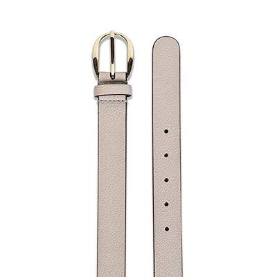 Belwaba Women Casual Beige Artificial Leather Belt