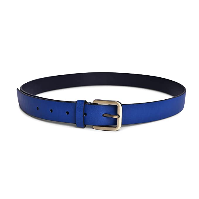 Belwaba Women Casual Blue Artificial Leather Belt