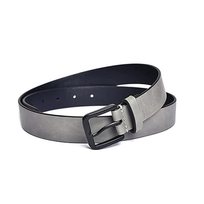 Belwaba Women Casual Grey Artificial Leather Belt