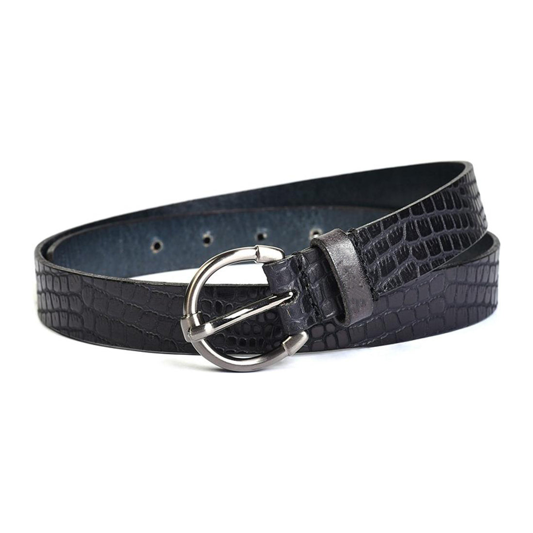 Belwaba Genuine Leather Black Women's Belt