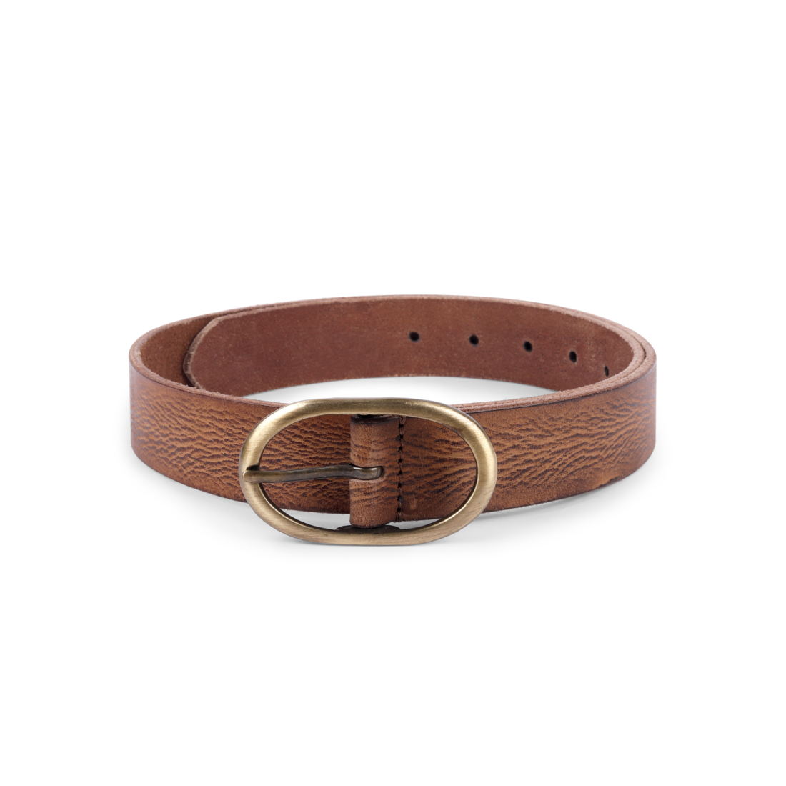 Belwaba Men Casual Tan Genuine Leather Belt