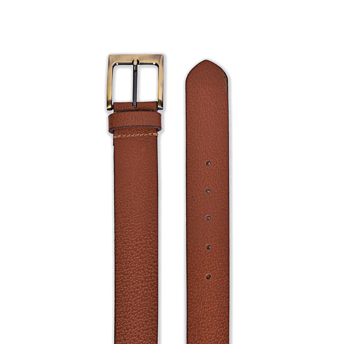 Belwaba Men Casual Brown Genuine Leather Belt