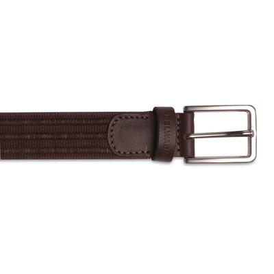 Belwaba Men Casual Brown Webbing Belt