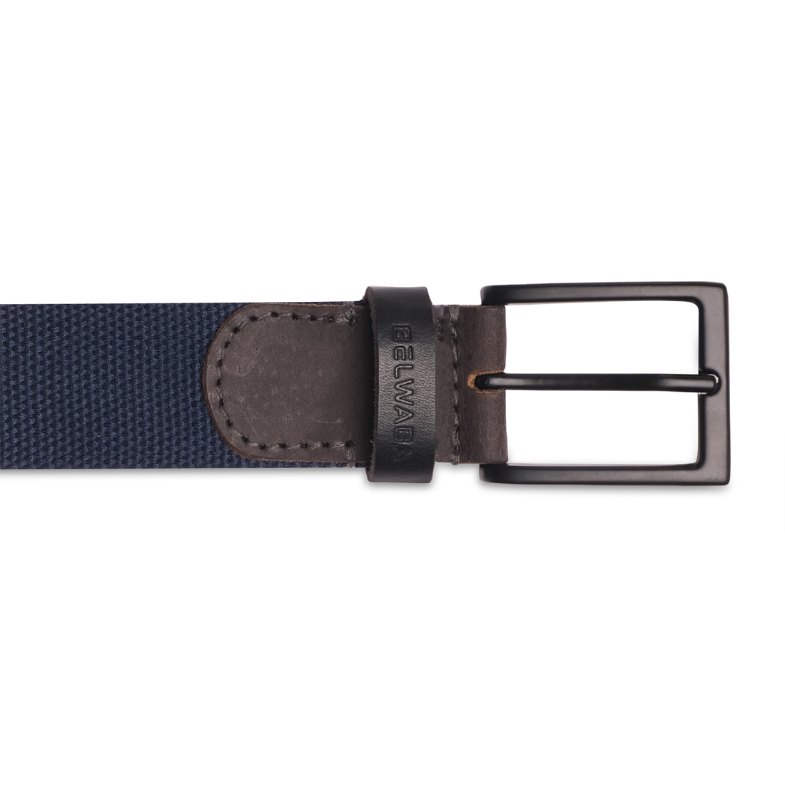 Belwaba Men Casual Blue Canvas Belt