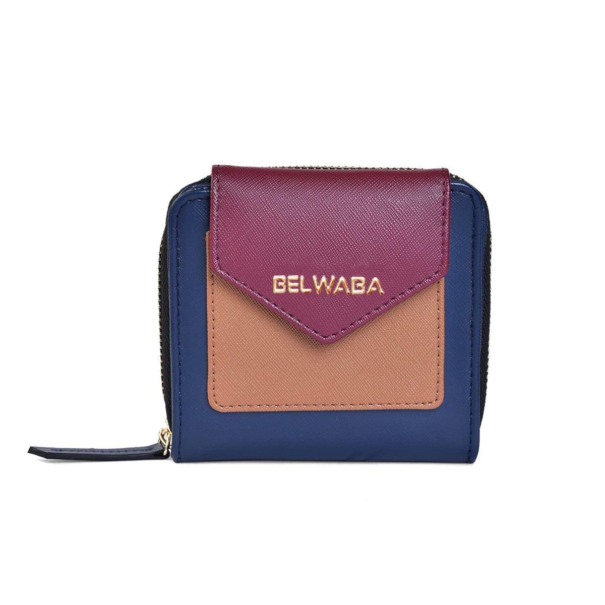 Belwaba Faux Leather Multi Color Womens Wallet