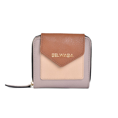 Belwaba Faux Leather Multi Color Womens Wallet