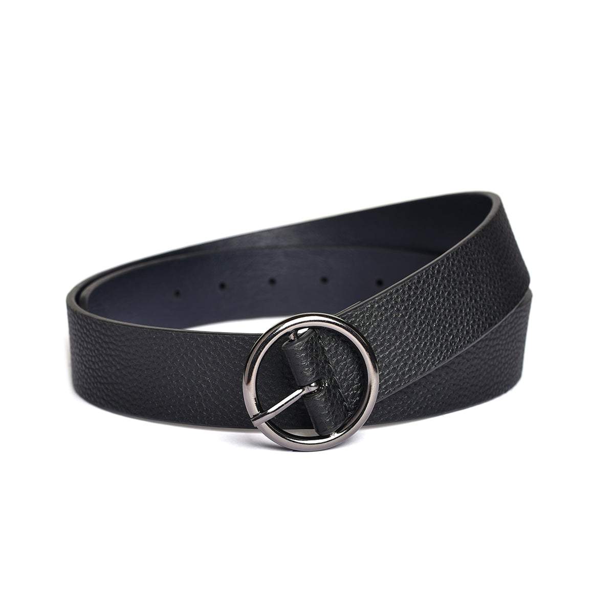 Belwaba | Vegan Leather Black women's Belt