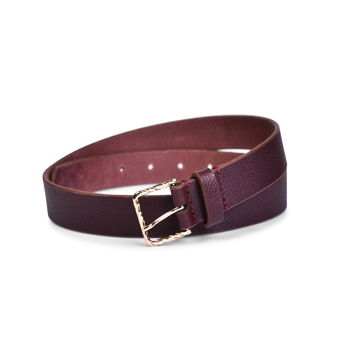 Belwaba Genuine Leather Brown women's Belt