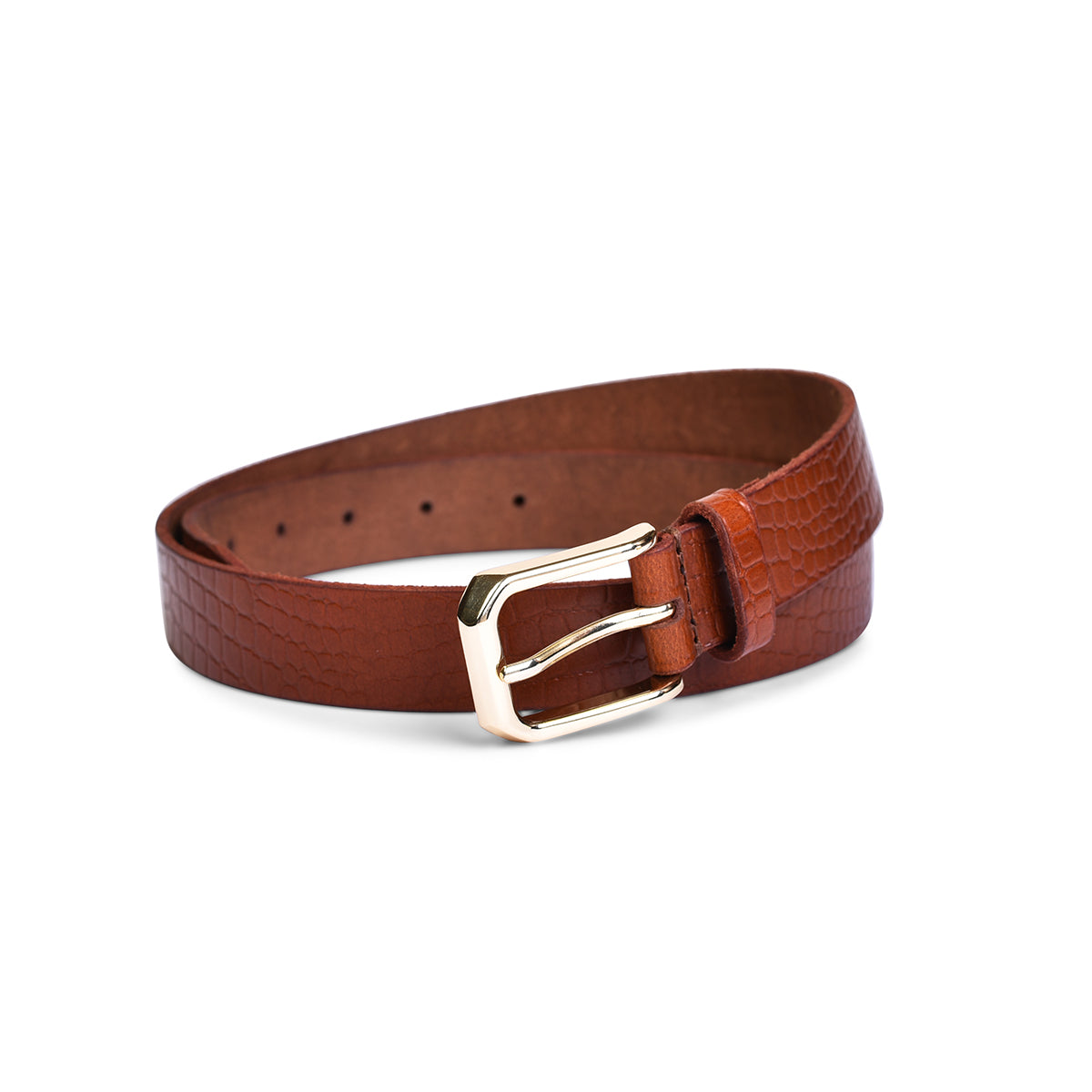 Belwaba Genuine Leather Tan women's Belt