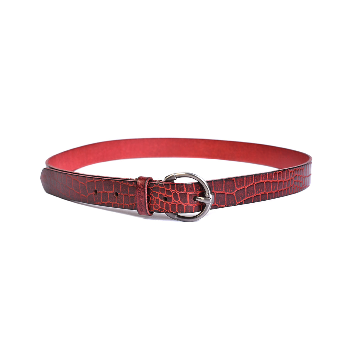 Belwaba | Genuine Leather Red women's Belt