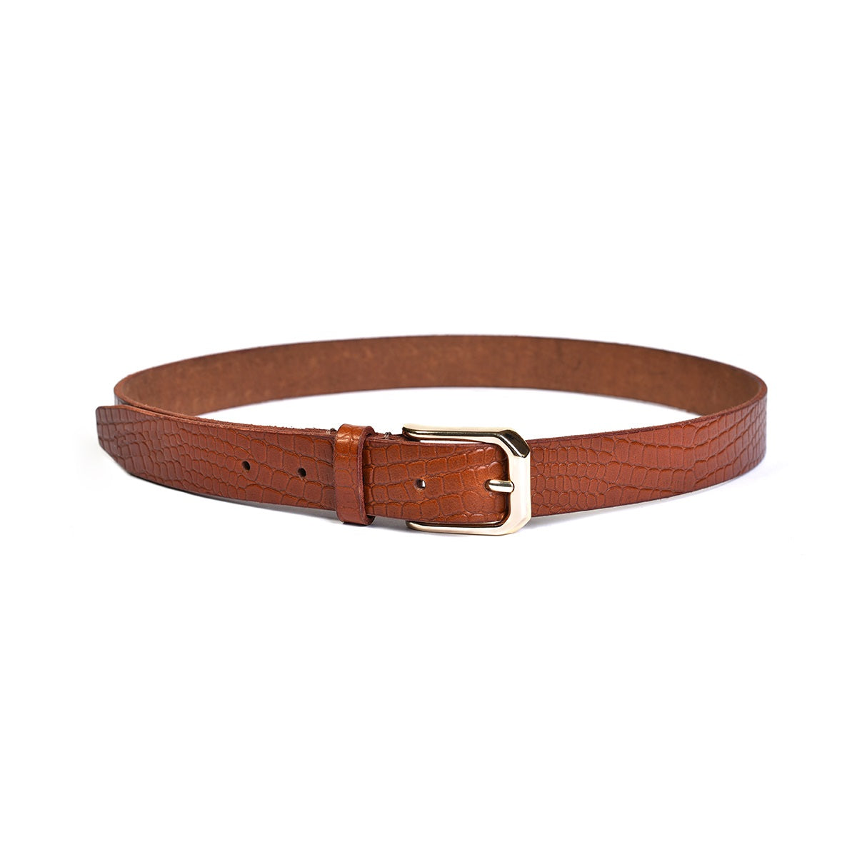 Belwaba Genuine Leather Tan women's Belt