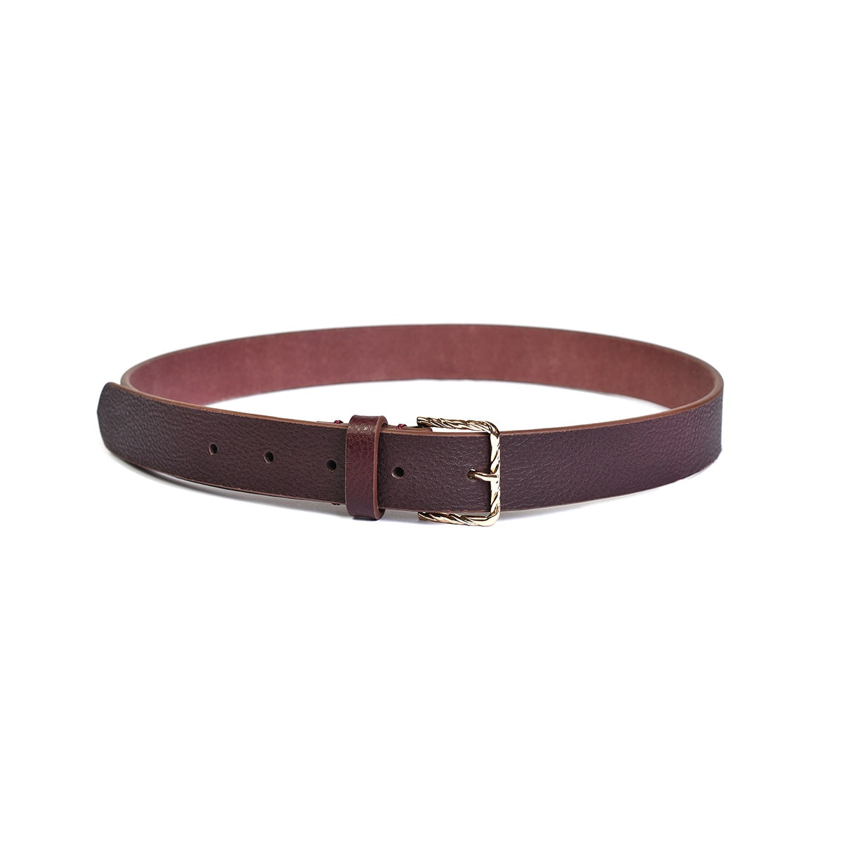 Belwaba Genuine Leather Brown women's Belt