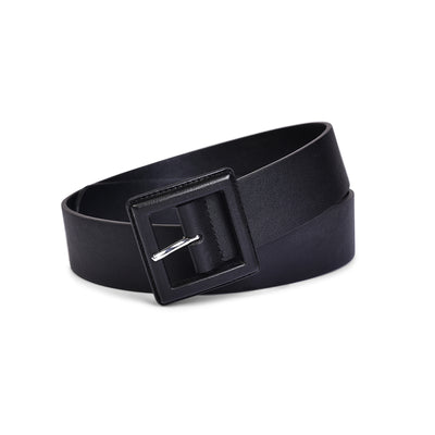 Belwaba Women Casual Black Artificial Leather Belt