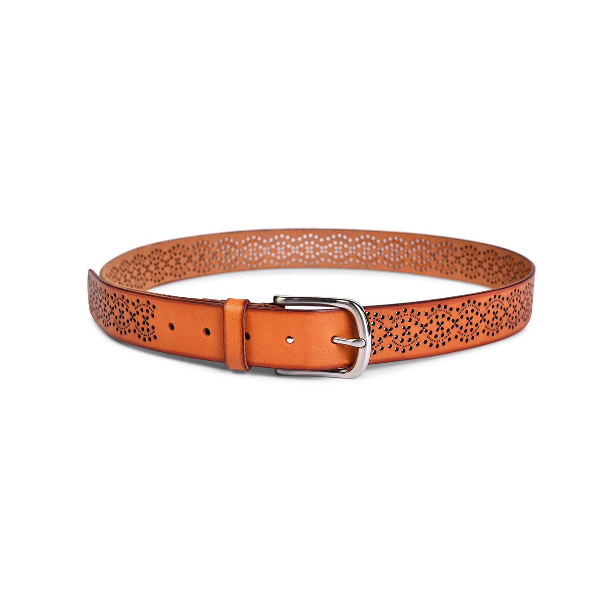 Belwaba Genuine Leather Tan women's Belt