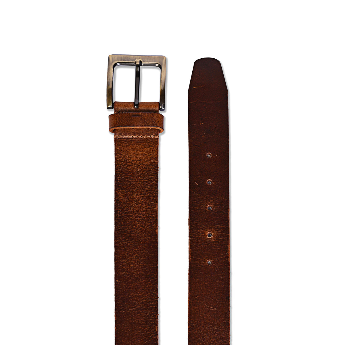 Belwaba Men Casual Brown Genuine Leather Belt