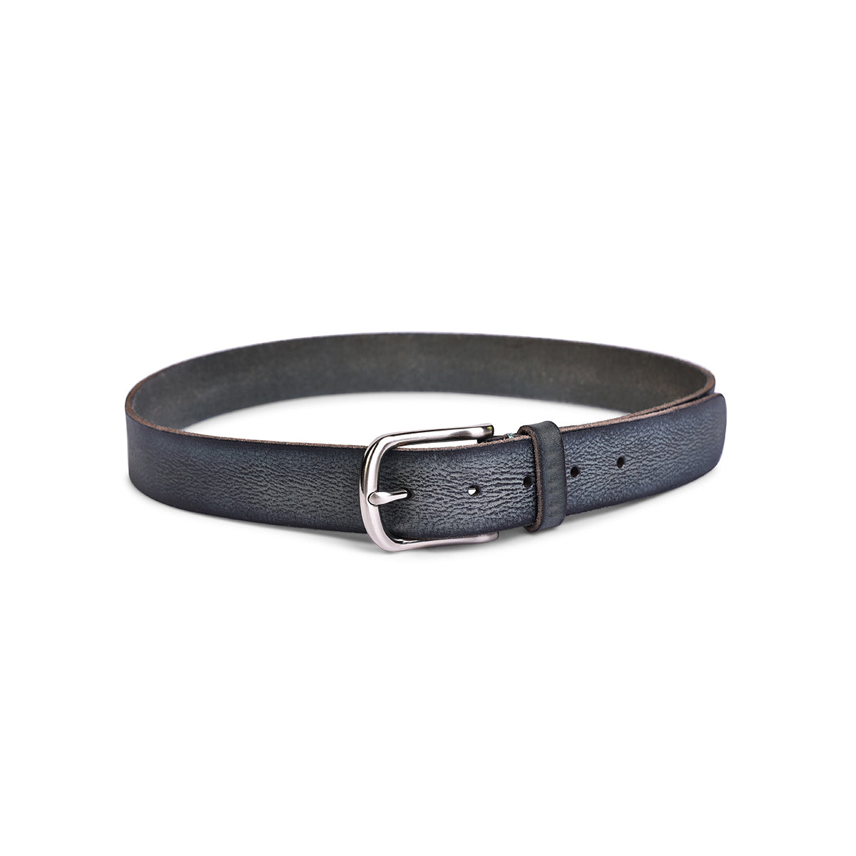 Belwaba Men Casual Blue Genuine Leather Belt