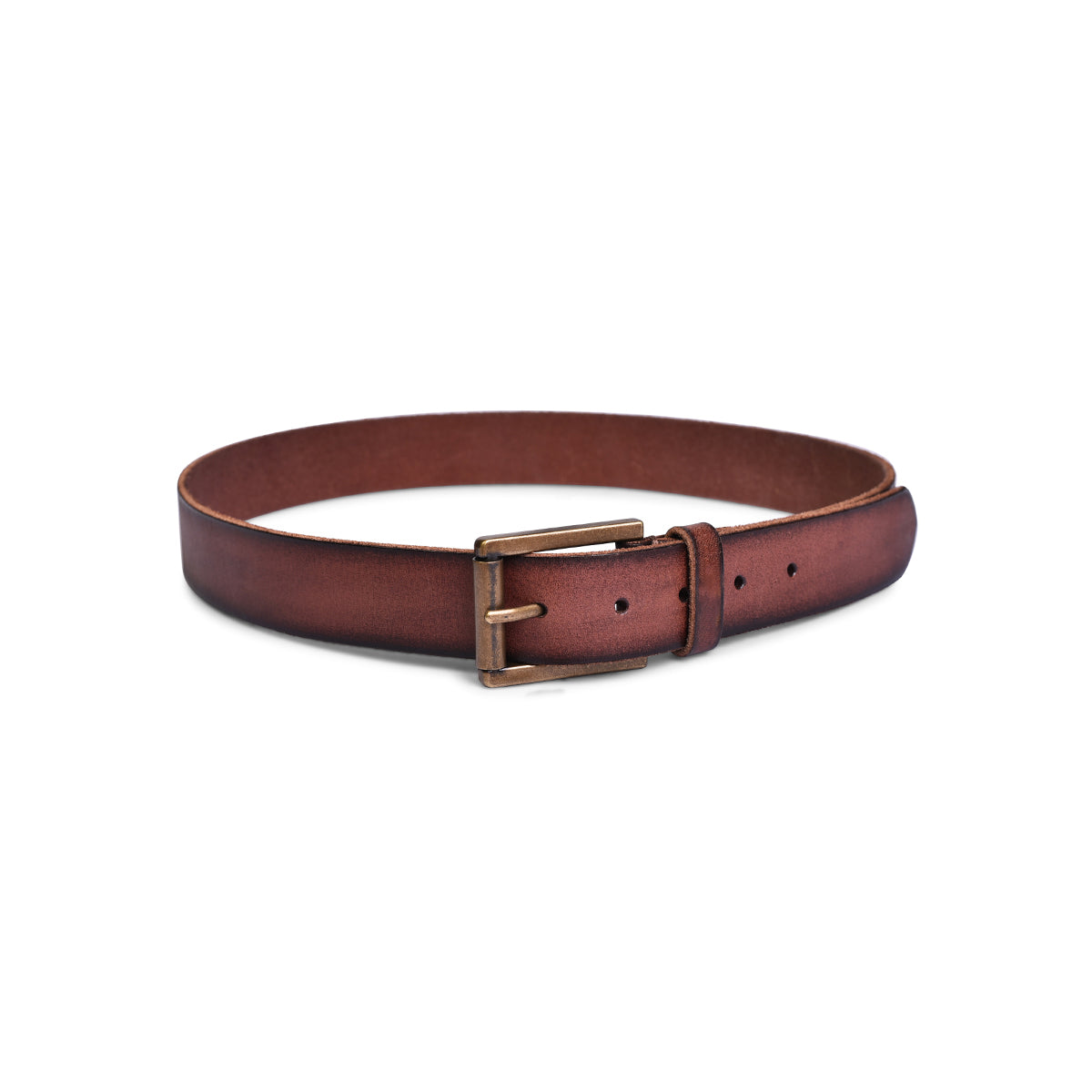 Belwaba Men Casual Brown Genuine Leather Belt