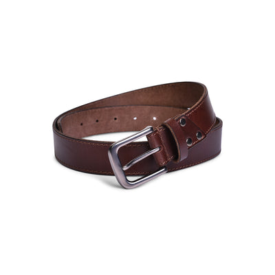 Belwaba Men Casual Brown Genuine Leather Belt